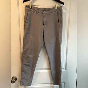 Lululemon ABC Slim-Fit 5 Light Grey Pocket Pant